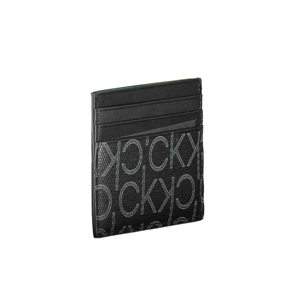 Calvin Klein Black Polyethylene Mens Wallet
