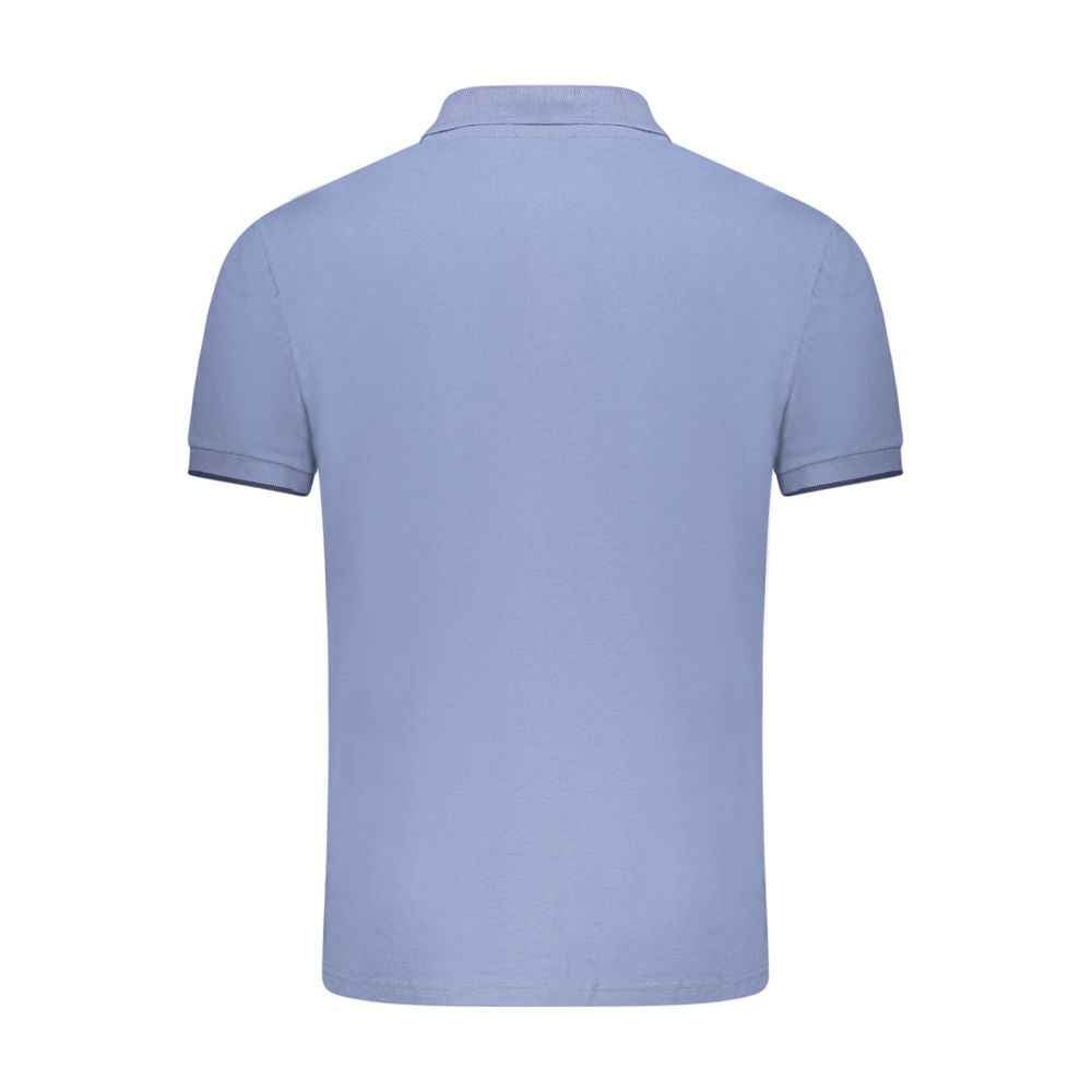 North Sails Blue Cotton Men Polo Shirt