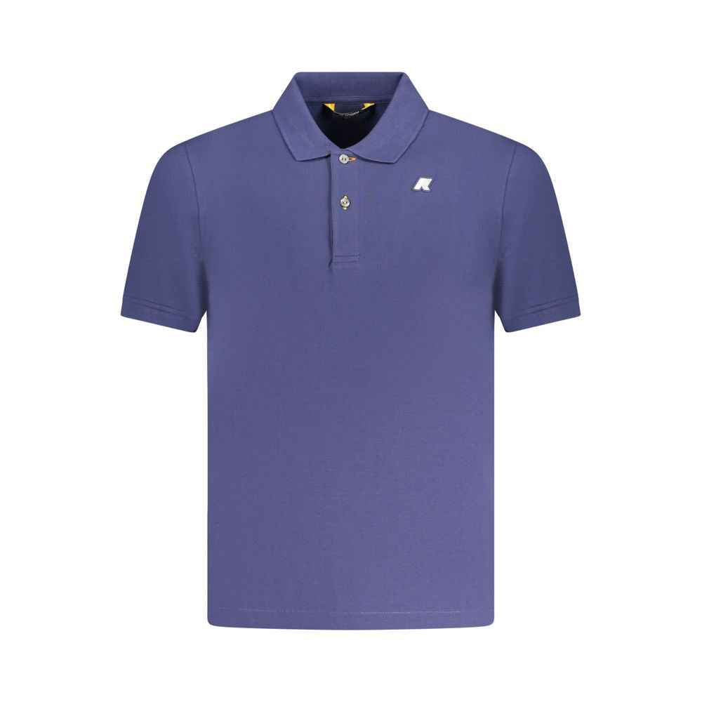 K-WAY Blue Cotton Polo Shirt
