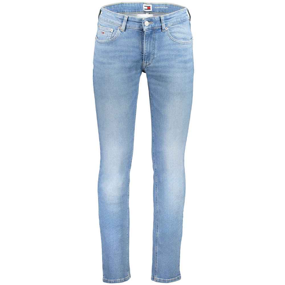 Tommy Hilfiger Blue Cotton Men's Slim Jean