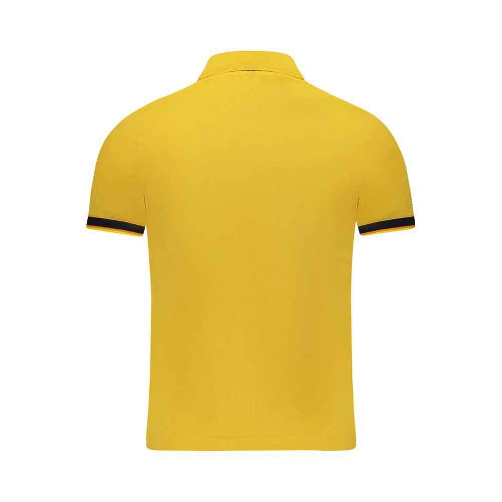 K-WAY Yellow Cotton Men Polo Shirt