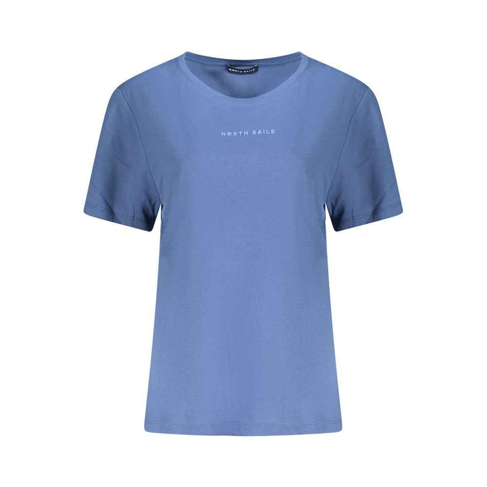 North Sails Blue Cotton Women T-Shirt