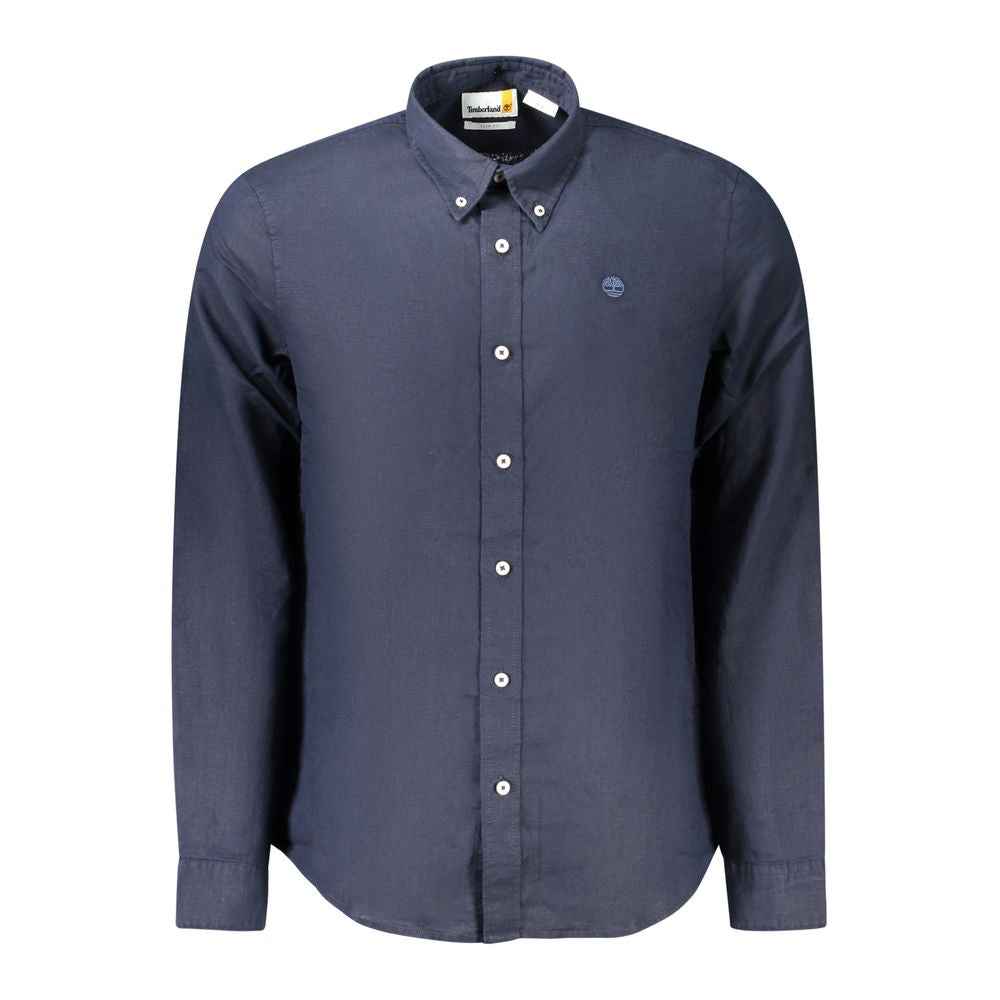 Timberland Blue Cotton Shirt