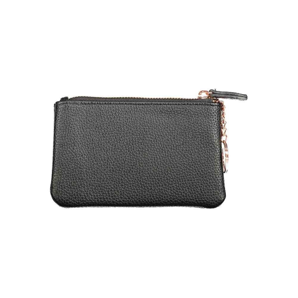Mario Valentino Black Polyethylene Wallet