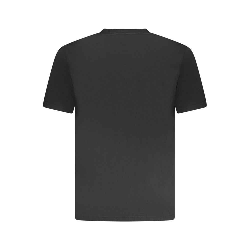 Converse Black Cotton Men T-Shirt