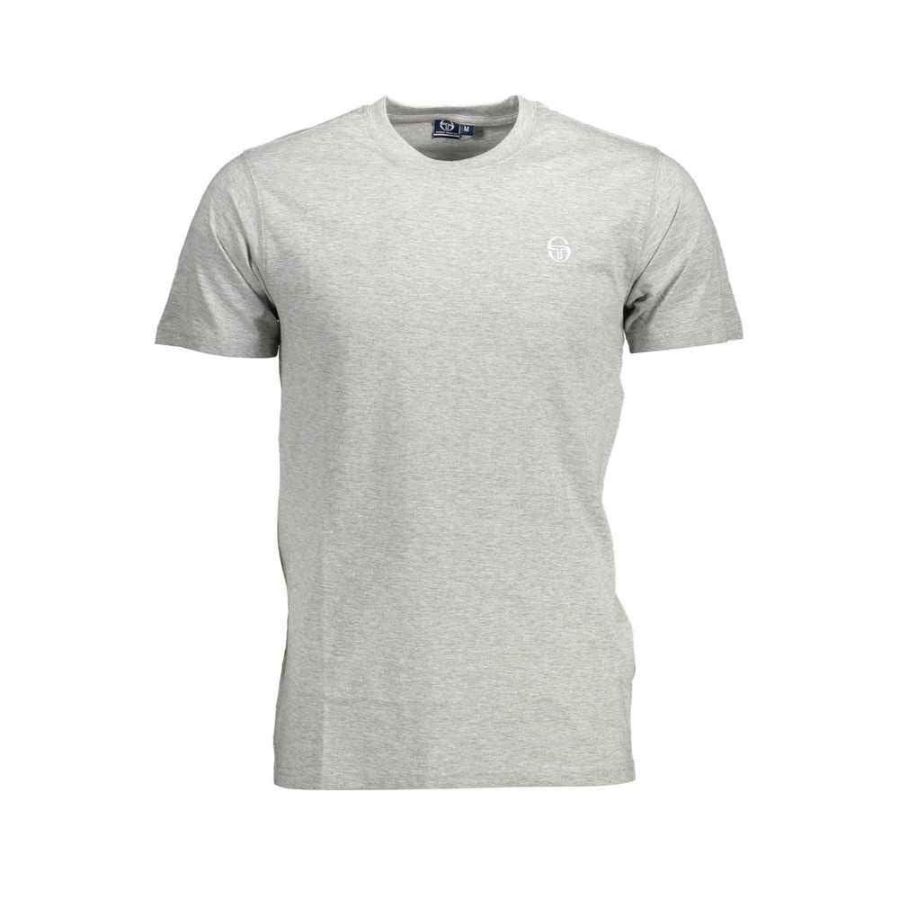 Sergio Tacchini Brown Cotton Men T-Shirt