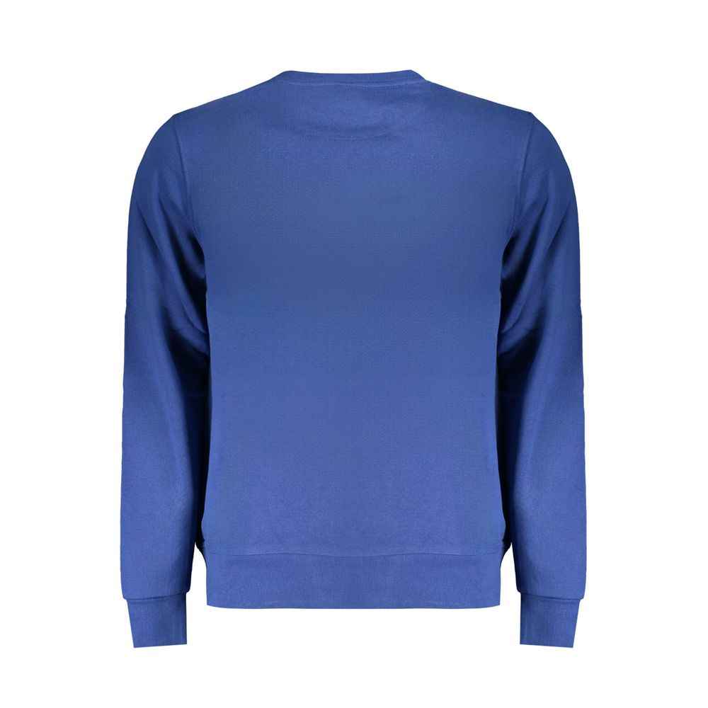 North Sails Blue Cotton Men Sweater