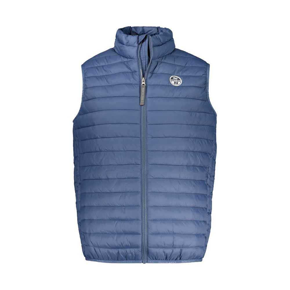 North Sails Blue Polyamide Men Jacket