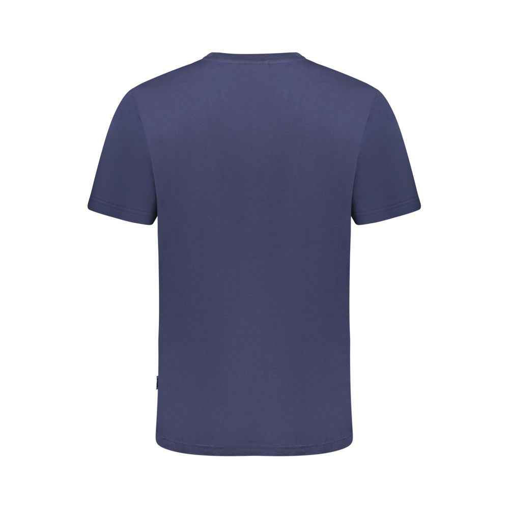 Fila Blue Cotton Men T-Shirt