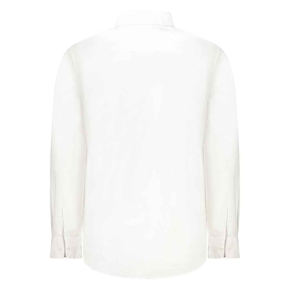 Calvin Klein White Cotton Men Shirt