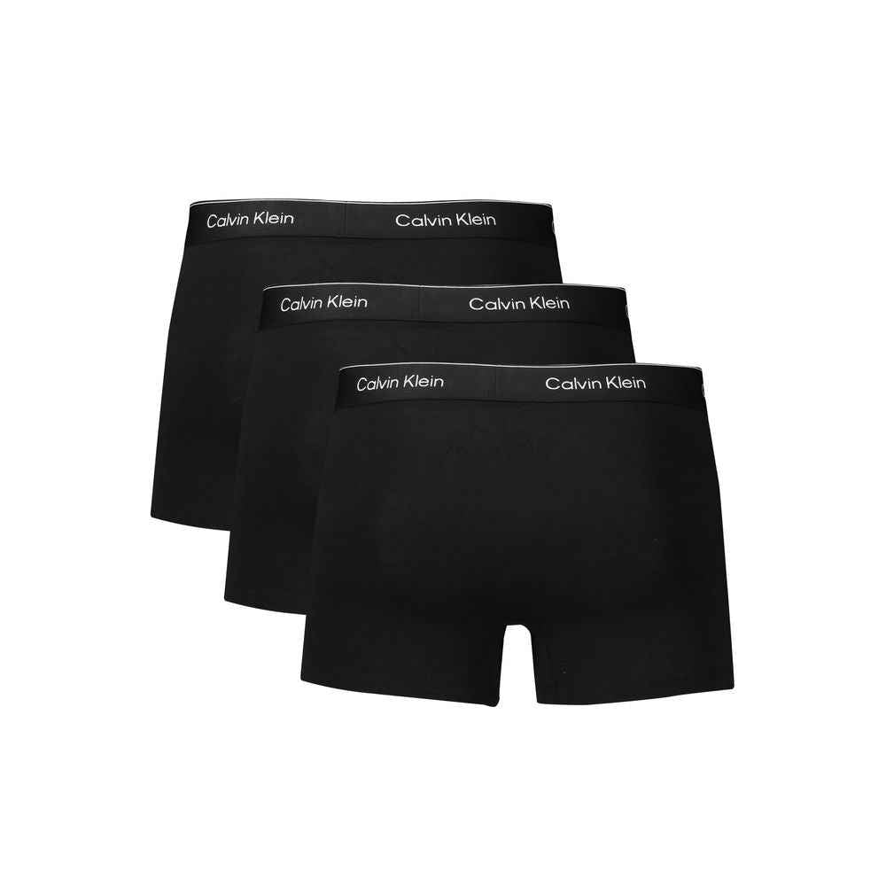 Calvin Klein Black Cotton Men Underwear