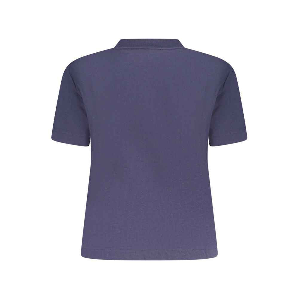 Calvin Klein Blue Cotton Women T-Shirt
