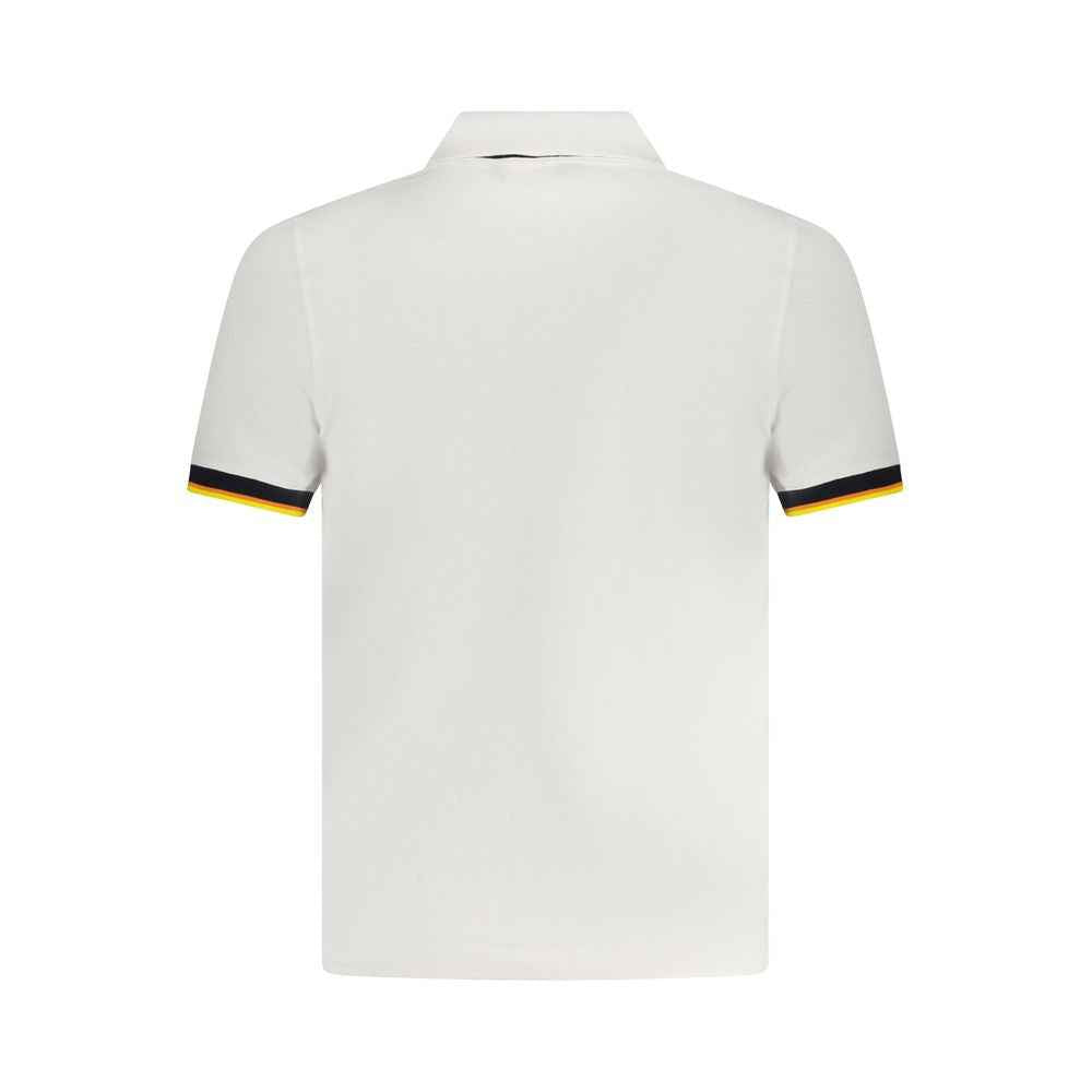 K-WAY White Cotton Polo Shirt