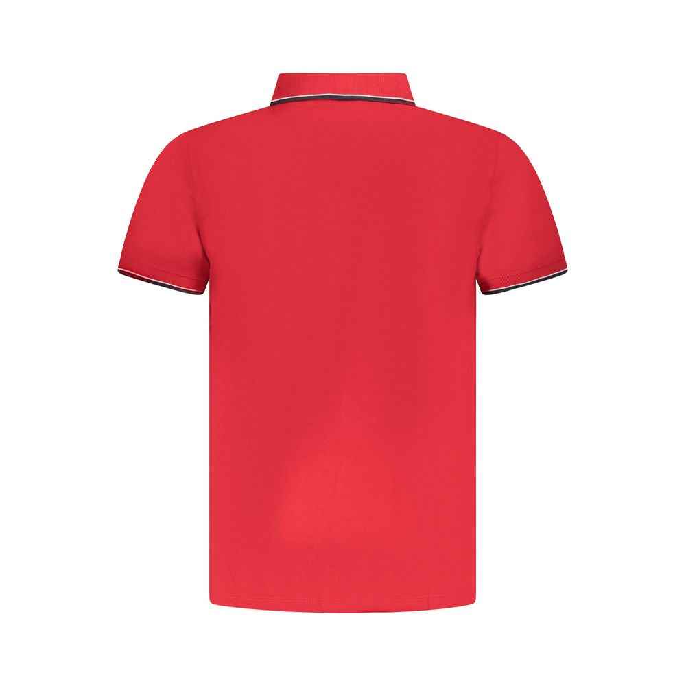 Norway 1963 Red Cotton Polo Shirt