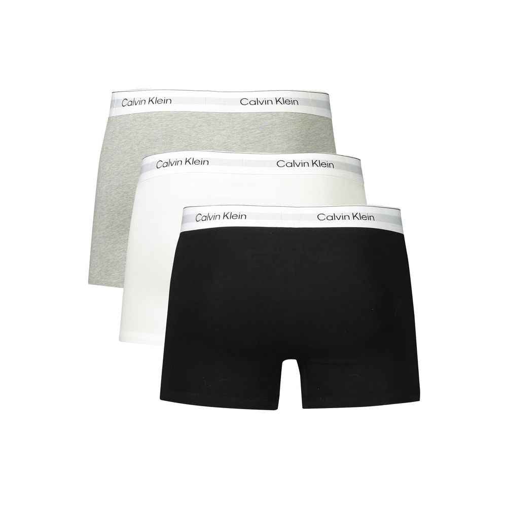 Calvin Klein Brown Cotton Men Boxer