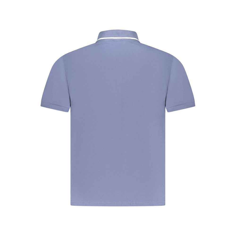 North Sails Blue Cotton Men Polo Shirt