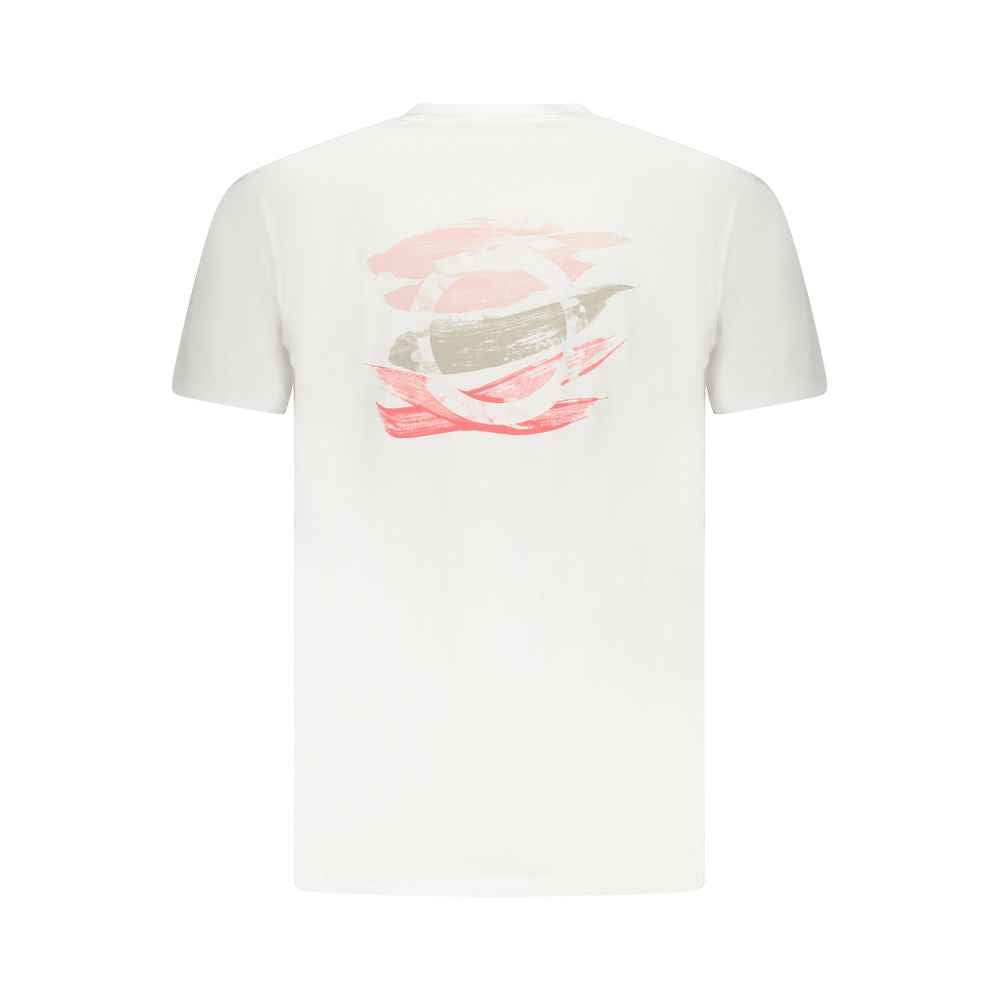 Trussardi White Cotton Men T-Shirt