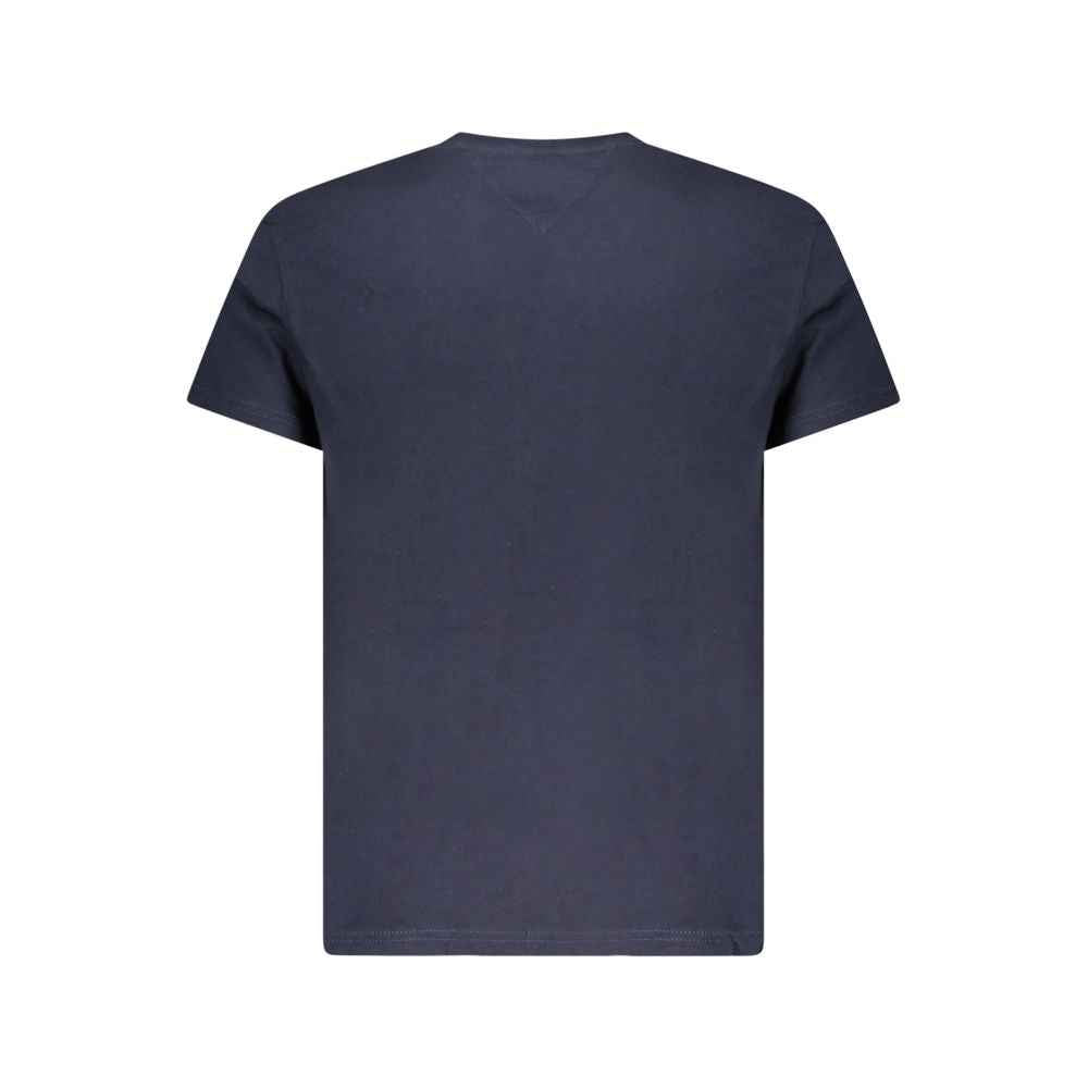 Tommy Hilfiger Blue Cotton Men T-Shirt
