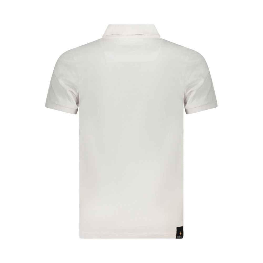 Accademia Militare White Cotton Polo Shirt
