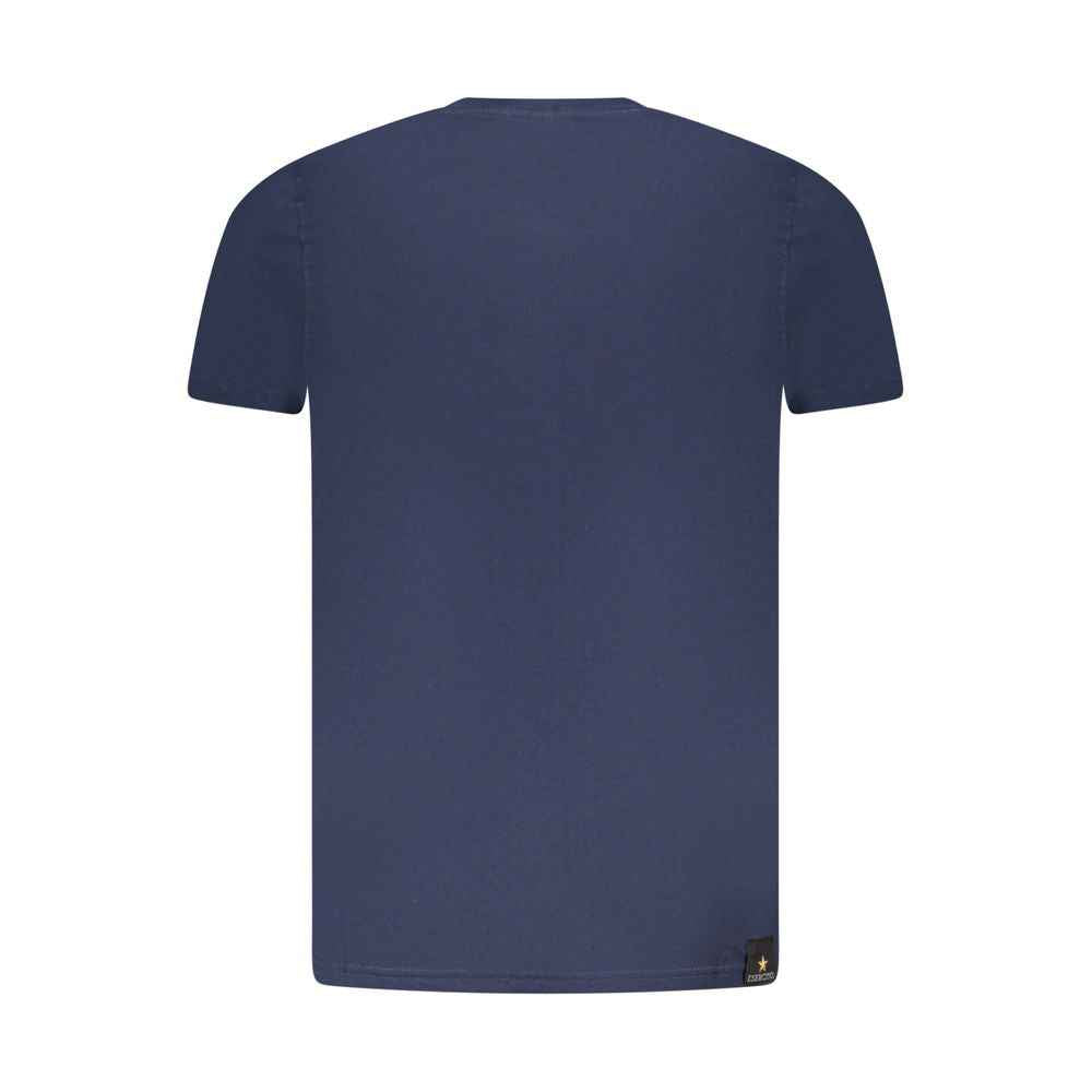 Accademia Militare Blue Cotton T-Shirt