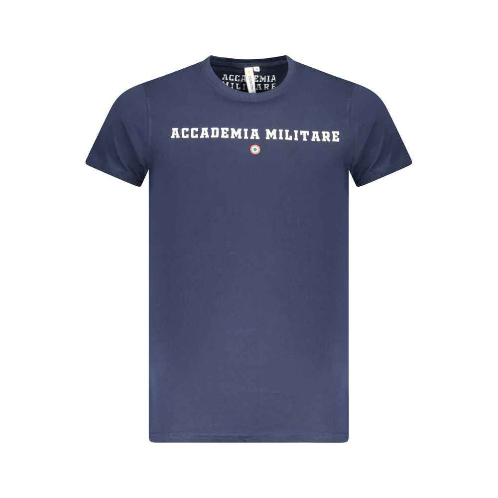Accademia Militare Blue Cotton T-Shirt