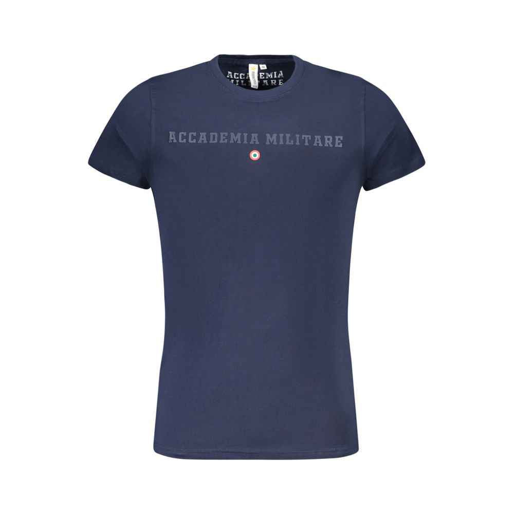 Accademia Militare Blue Cotton T-Shirt