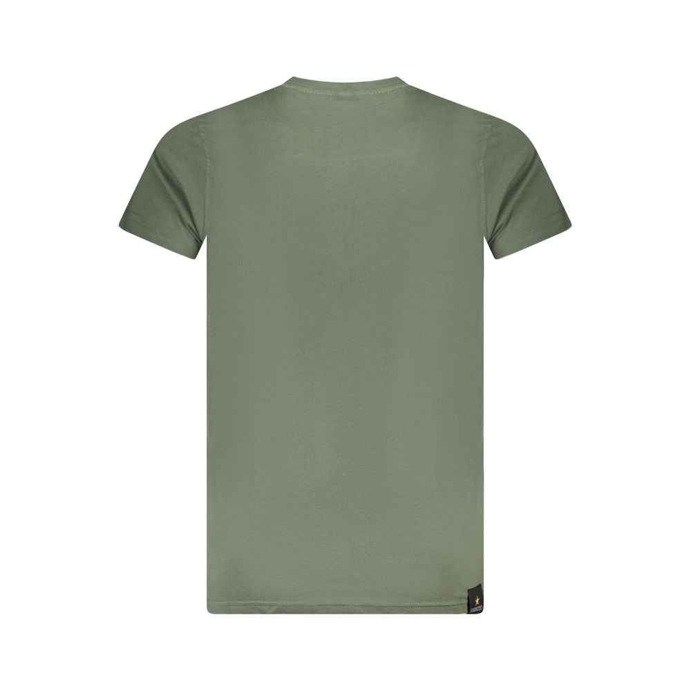 Accademia Militare Green Cotton T-Shirt