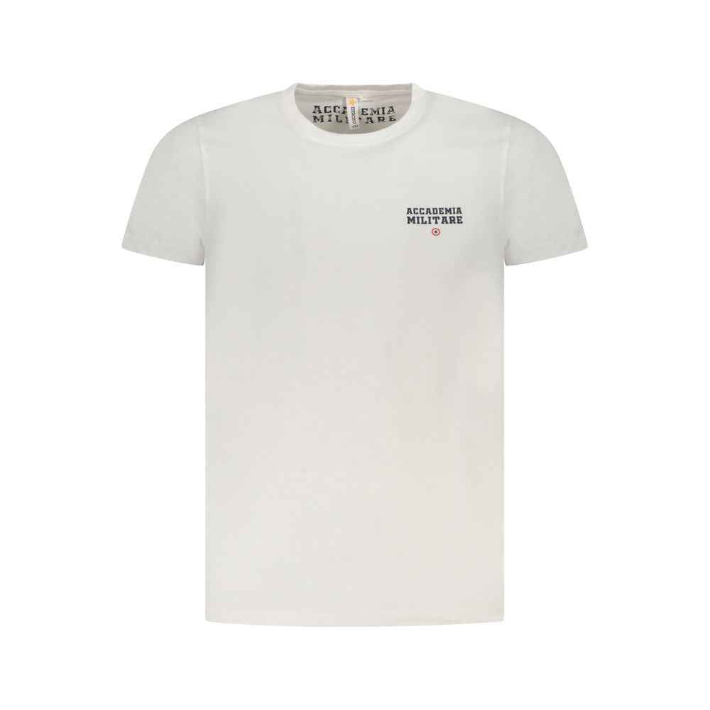 Accademia Militare White Cotton T-Shirt