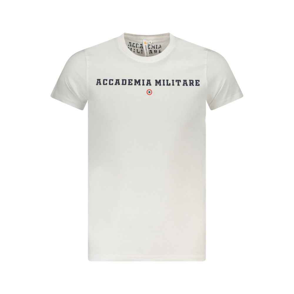 Accademia Militare White Cotton T-Shirt