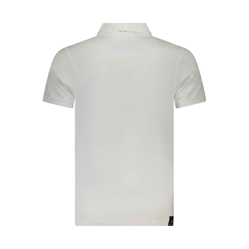 Accademia Militare White Cotton Polo Shirt