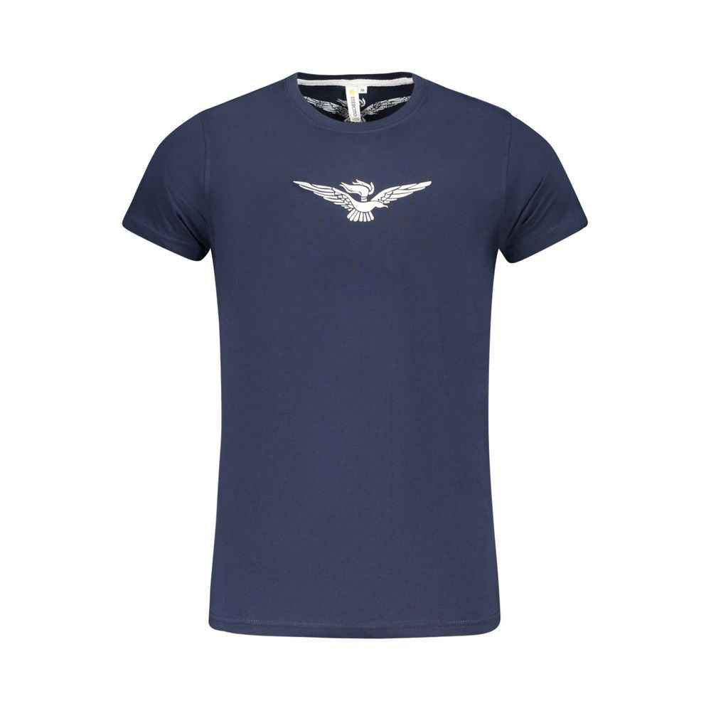 Accademia Militare Blue Cotton T-Shirt