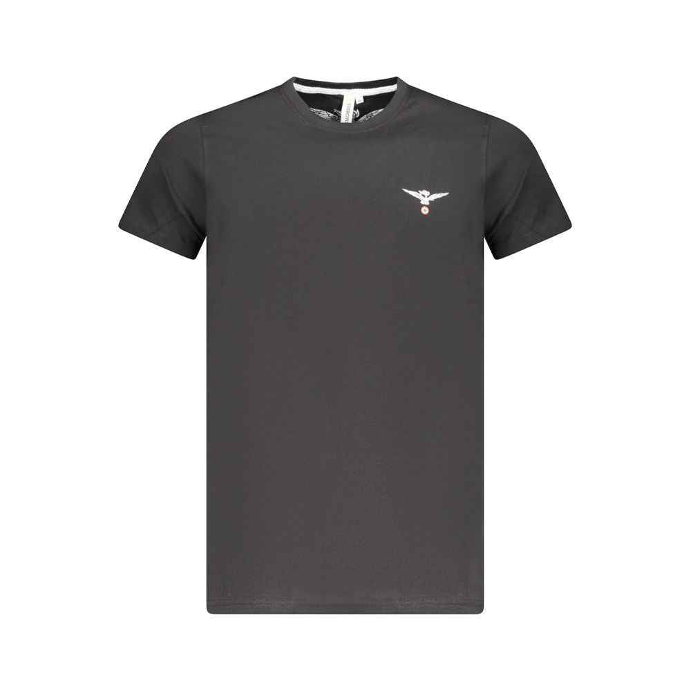 Accademia Militare Black Cotton T-Shirt