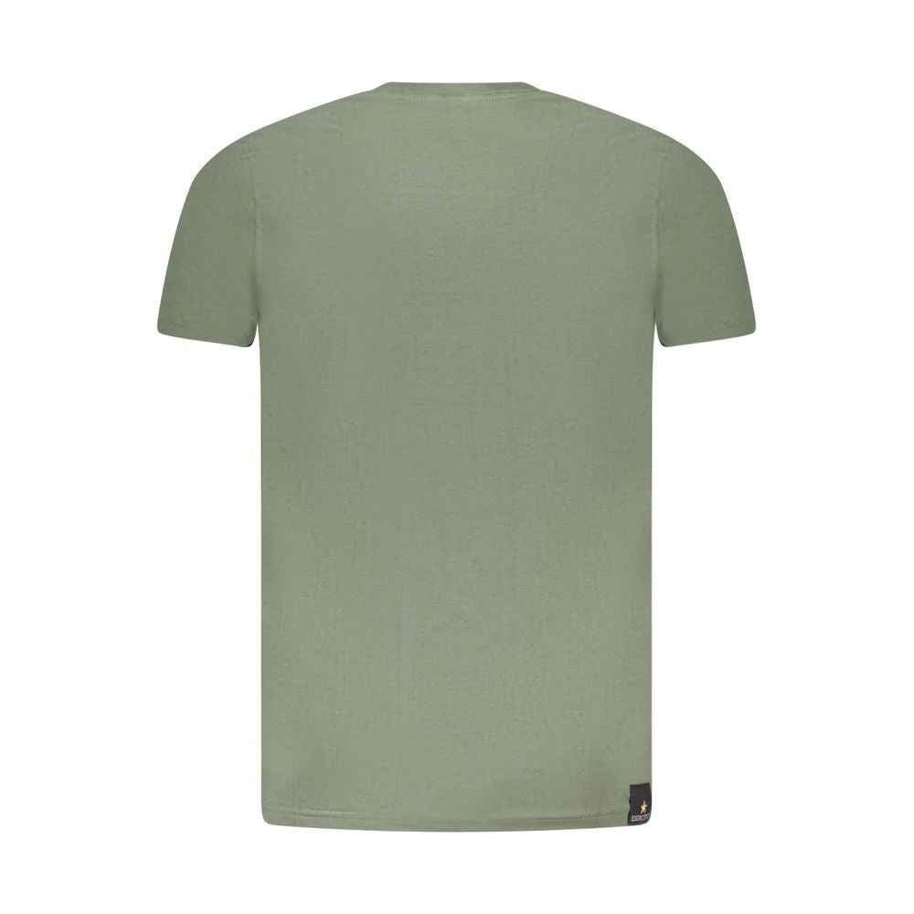Accademia Militare Green Cotton T-Shirt