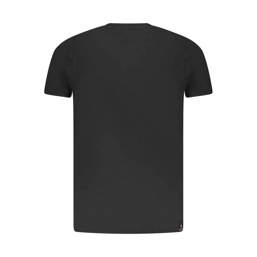 Accademia Militare Black Cotton T-Shirt