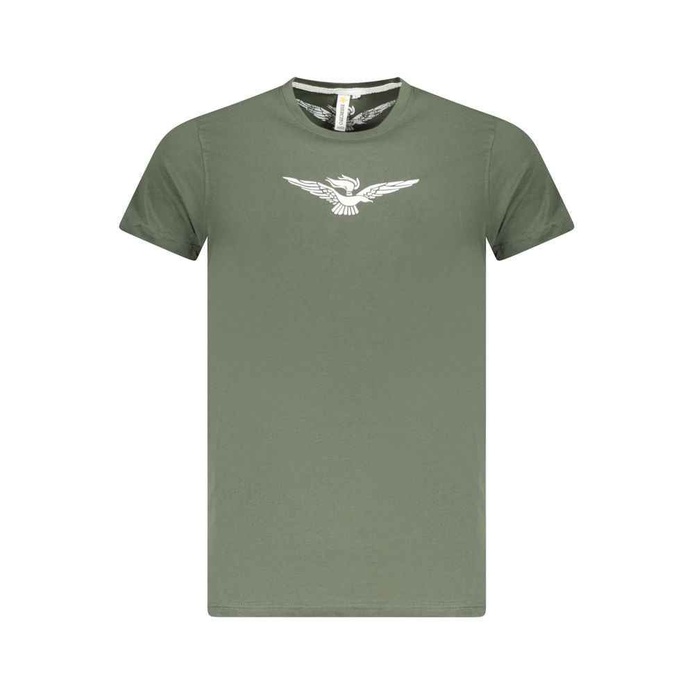Accademia Militare Green Cotton T-Shirt