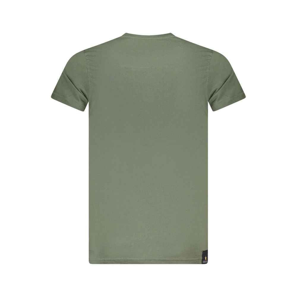 Accademia Militare Green Cotton T-Shirt