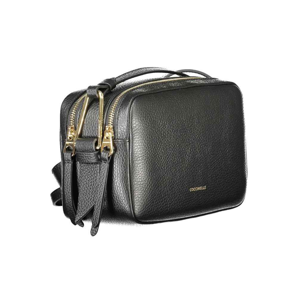 Coccinelle Black Leather Handbag