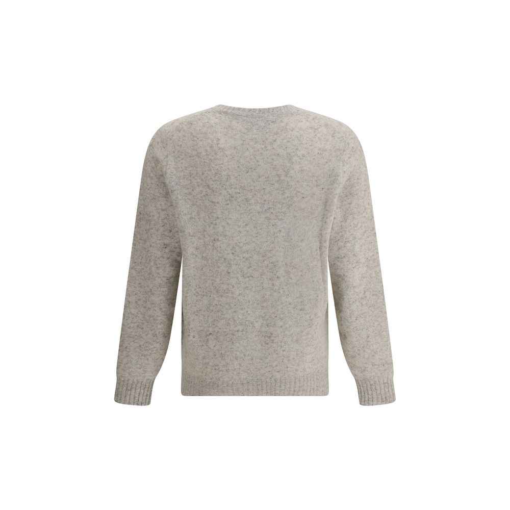 Brunello Cucinelli Gray Alpaca Vicugna Pacos Sweatshirt