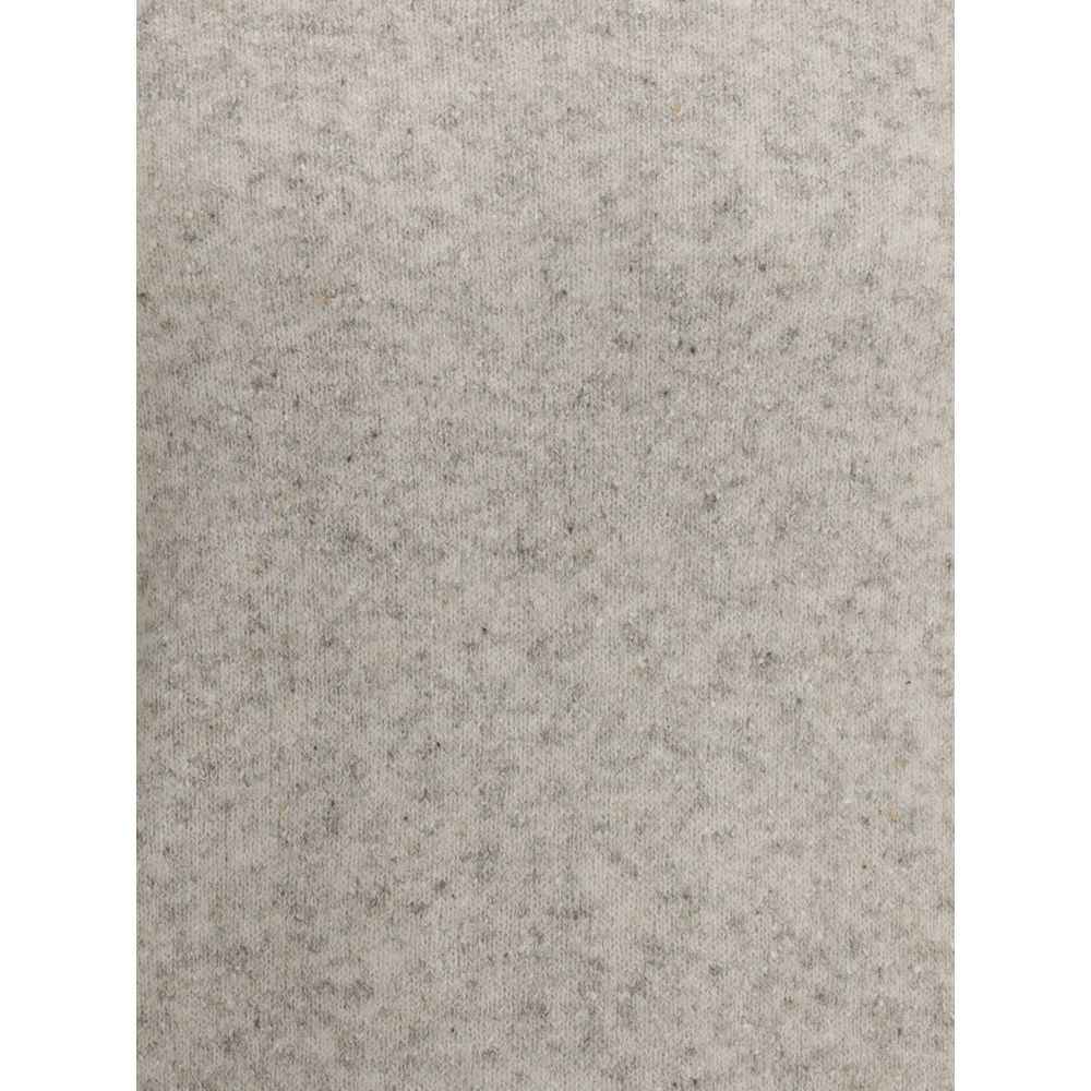 Brunello Cucinelli Gray Alpaca Vicugna Pacos Sweatshirt