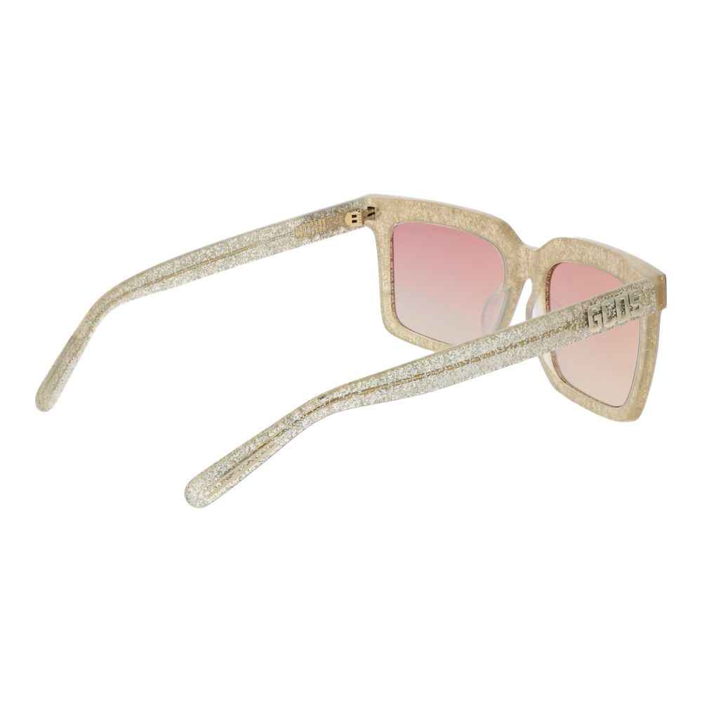 GCDS Gold Unisex Sunglasses