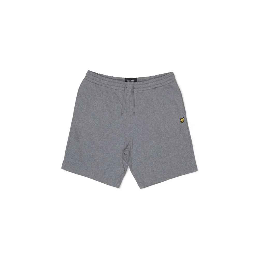 Lyle & Scott Gray Cotton Bermuda