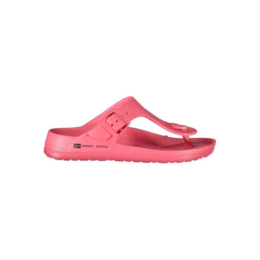 Norway 1963 Pink Plastic Women Sandal