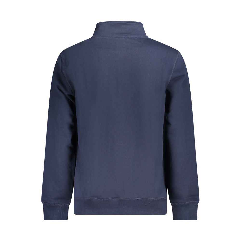 North Sails Blue Cotton Men Sweater