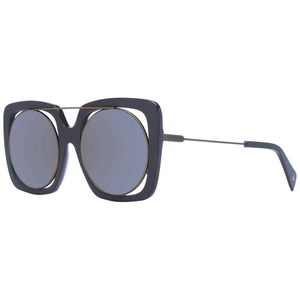 Yohji Yamamoto Brown Unisex Sunglasses