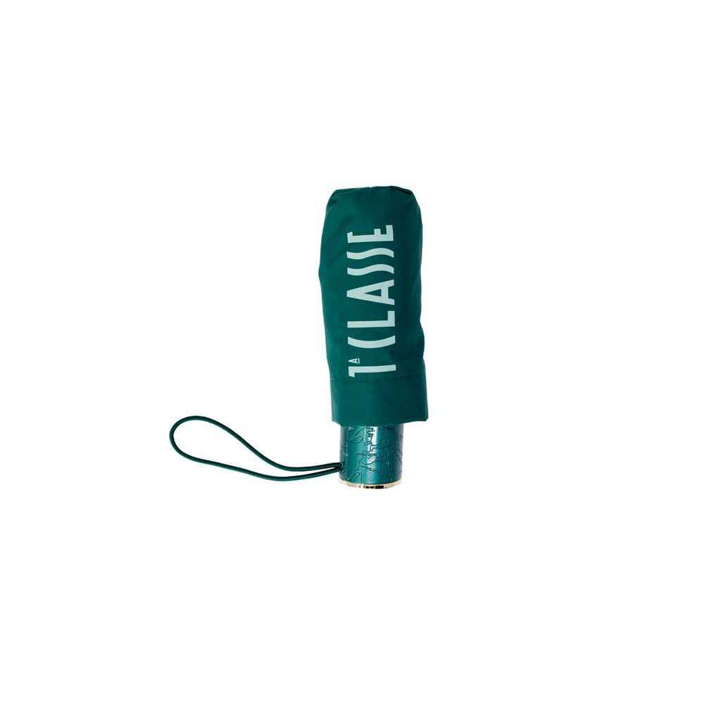 Alviero Martini Prima Classe Green Nylon Umbrella
