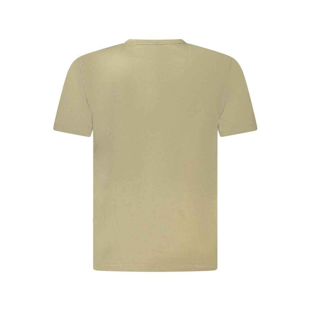 Hugo Boss Green Cotton Men T-Shirt
