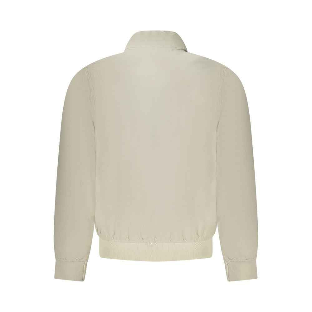 K-WAY Beige Nylon Men Jacket