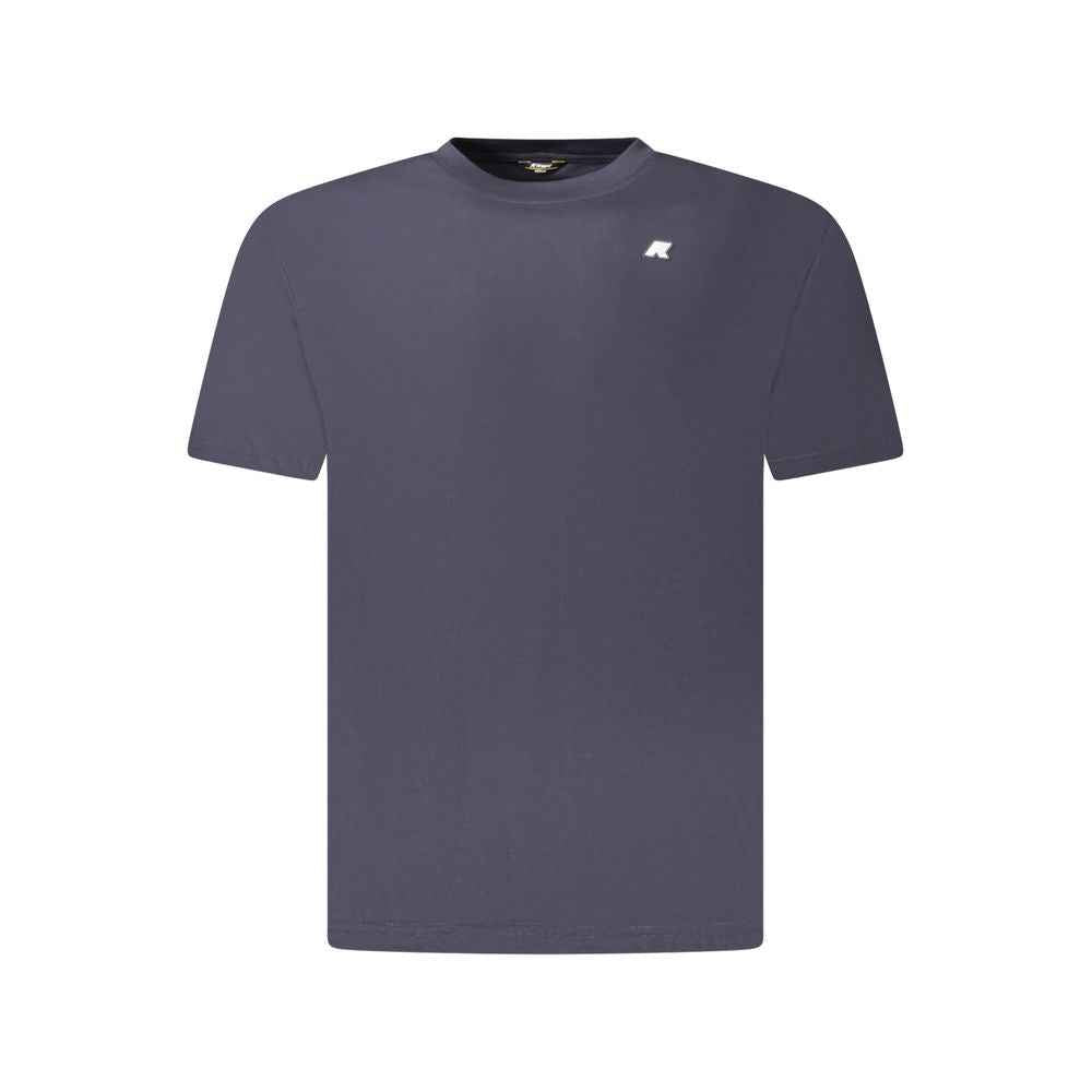 K-WAY Blue Cotton Men T-Shirt