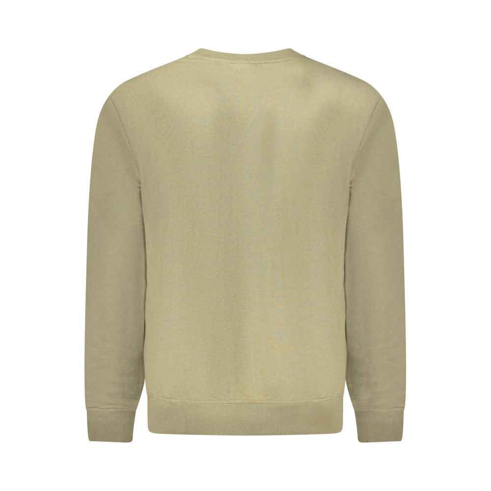 Hugo Boss Green Cotton Men Sweater