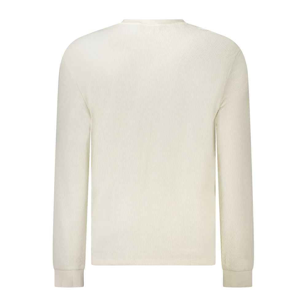Calvin Klein White Cotton Men Sweater